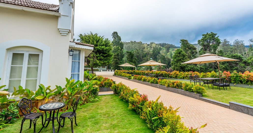 resort lawn facility ooty